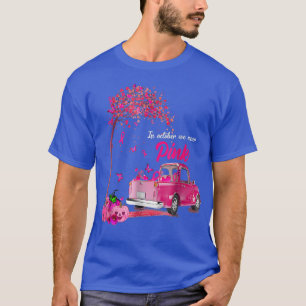 T-shirt En Octobre Nous Portons Pink Truck Certifié Cancer