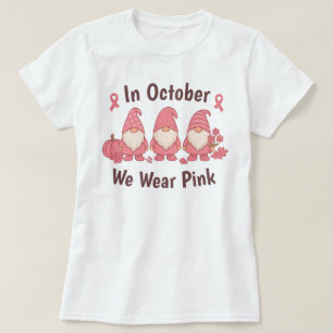 T-shirt En Octobre Nous Portons Rose