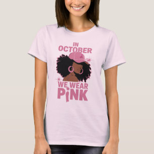 T-shirt En Octobre Nous Portons Rose