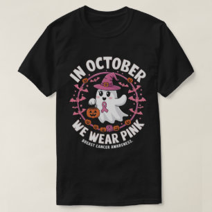 T-shirt En Octobre Nous Portons Une Sensibilisation Au Can