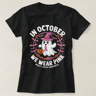 T-shirt En Octobre Nous Portons Une Sensibilisation Au Can