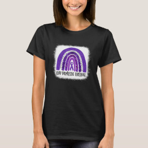 T-shirt En Octobre Nous Portons Violemment Fin À La Violen