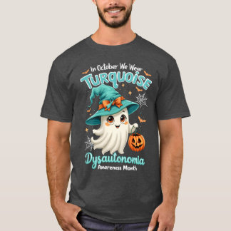 T-shirt En Octobre We Wearirquois Dysautonomia garçon
