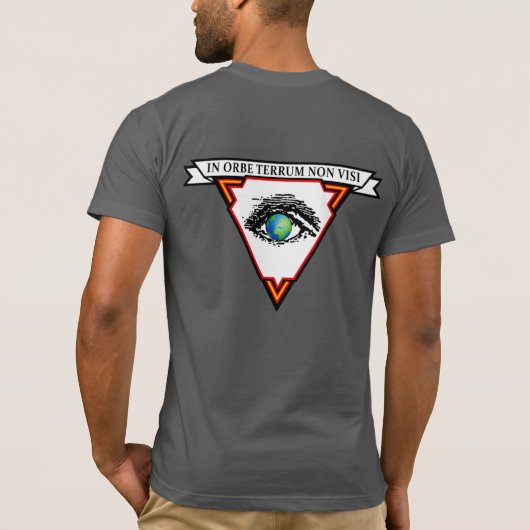 T-SHIRT "EN ORBE TERRUM NON VISI" (Dos)