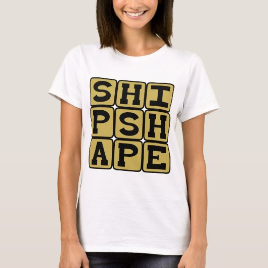 T-shirt En ordre, impeccable et net (Devant)