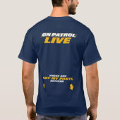 T-shirt En Patrol Live - Pas mon pantalon (Dos)