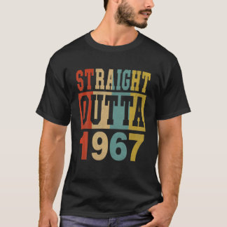T-shirt En Plein Air 1967 54E Anniversaire Garçon De 54Ans