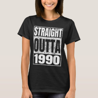 T-shirt En Plein Air 1990 Année Clique Naissance De L'Anni