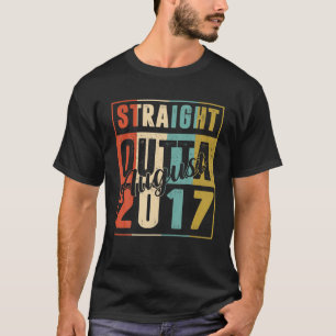 T-shirt En Plein Air Août 2017 Rétro 3 Ans 3E Bi