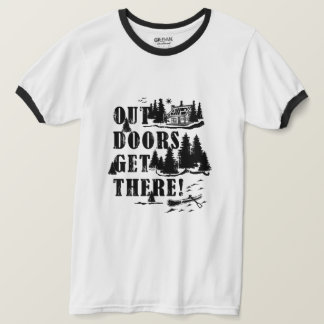 T-shirt En Plein Air, On Y Arrive ! Collage