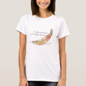 T-Shirt en plumes Boho - Style Artistique Printemp (Devant)