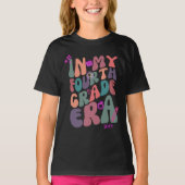 T-shirt En quatrième année, amusez-vous avec les éléments  (Devant)