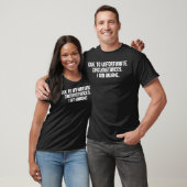 T-shirt En Raison De Circonstances Malheureuses, Je Suis R (Unisexe)
