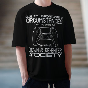 T-shirt En Raison De Circonstances Malheureuses Jeu Cool G