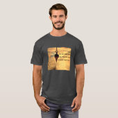 T-shirt en route (noir) (Devant entier)