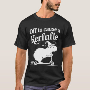 T-shirt En route pour créer un joyeux capybara drôle blagu