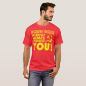 T-SHIRT EN RUSSIE SOVIÉTIQUE, ABUS DE L'INTERNET MEMES (Devant entier)