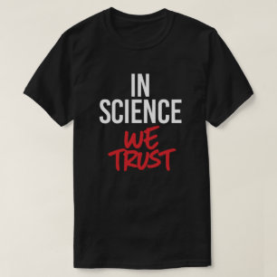 T-shirt En Science we