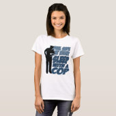 T-shirt En sécurité de sentir, sommeil avec une cannette (Devant entier)