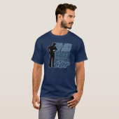 T-shirt En sécurité de sentir, sommeil avec une cannette (Devant entier)