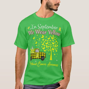 T-shirt En Septembre Nous Portons Le Papillon De Camion Ja