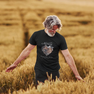 T-shirt En Souvenir Affectueux Garde de Photo Citation