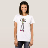 T-shirt en spijkerbroek (Voorkant volledig)