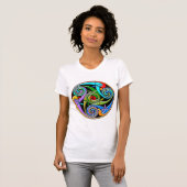 T-shirt en spirale celtique (Devant entier)