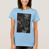 T-shirt en spirale de colibri (Devant)