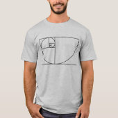 T-shirt en spirale d'or (de rapport) (Devant)