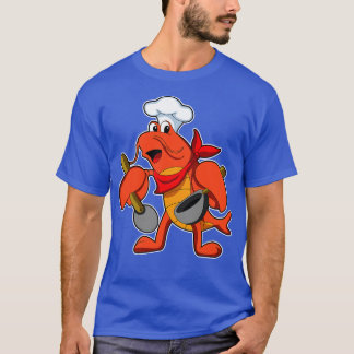 T-shirt en tant que Chef avec cuillère en bois