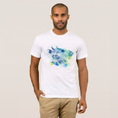 T-shirt en toile Bella de base (Devant entier)