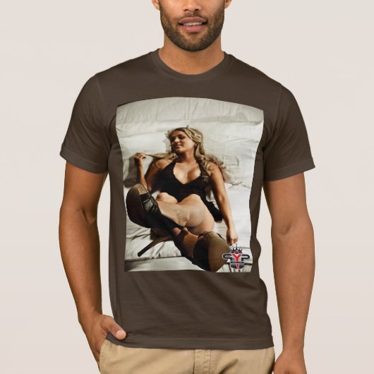 T-Shirt En Toile Bella De Base (Devant)