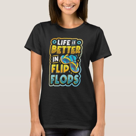 T-shirt En tongs (Devant)