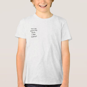 T-SHIRT  EN TRI-MATIÈRE 
