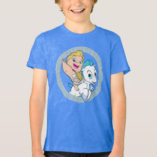 T-SHIRT  EN TRI-MATIÈRE