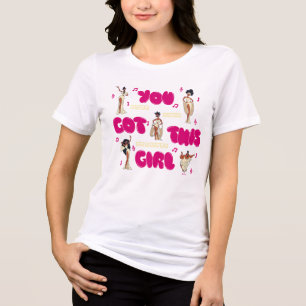 T-SHIRT  EN TRI-MATIÈRE