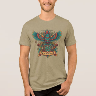 T-SHIRT  EN TRI-MATIÈRE
