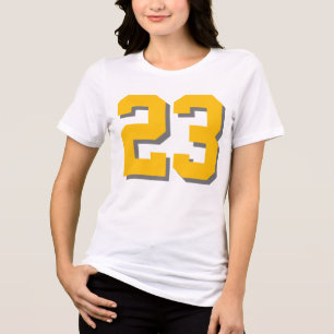T-SHIRT  EN TRI-MATIÈRE