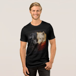 T-SHIRT  EN TRI-MATIÈRE 