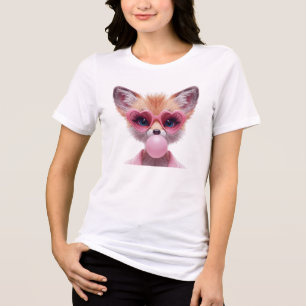T-SHIRT  EN TRI-MATIÈRE 