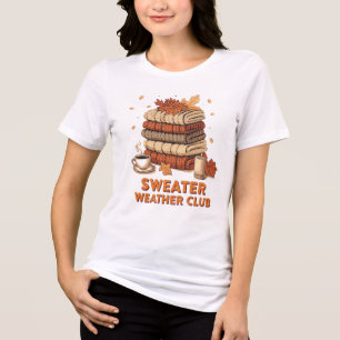 T-SHIRT  EN TRI-MATIÈRE 