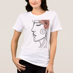 T-SHIRT  EN TRI-MATIÈRE