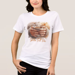 T-SHIRT  EN TRI-MATIÈRE 