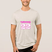 T-shirt En Tri-matière 22 #CrewNeckTee T-Shirt (Recto)