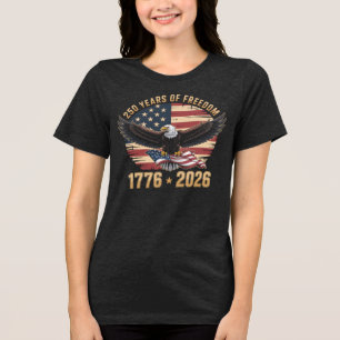 T-shirt En Tri-matière 250 Ans de Liberté 4 juillet