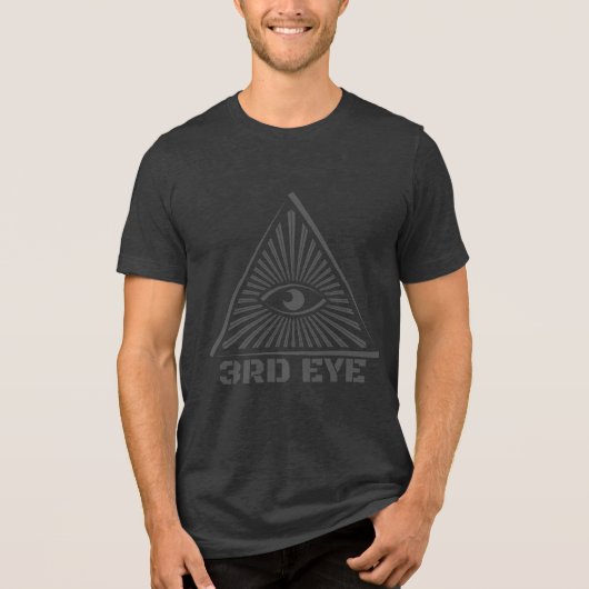 T-shirt En Tri-matière 3rd Eye Rétro Vision (Recto)