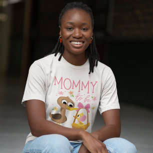 T-shirt En Tri-matière 5 Petits canards   Maman à être - Fille