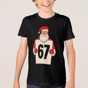 T-shirt En Tri-matière 67 Meme Drôle Six Sept Noël pour Hommes Femmes Ki