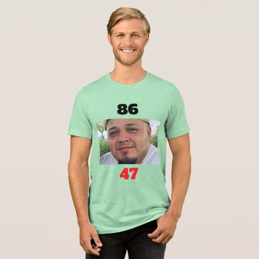 T-shirt En Tri-matière 86 47 Chemise à trois mélanges (Recto plein)